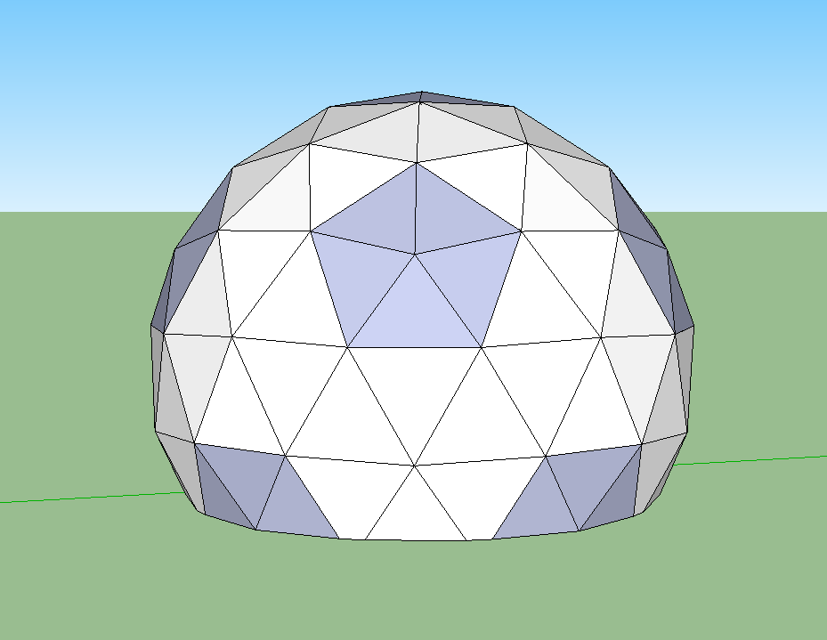 Frameless Geodesic Dome